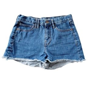 Madewell Cutoff Jean Shorts High Rise Denim 26
